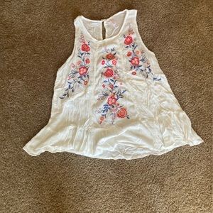 Floral tank top